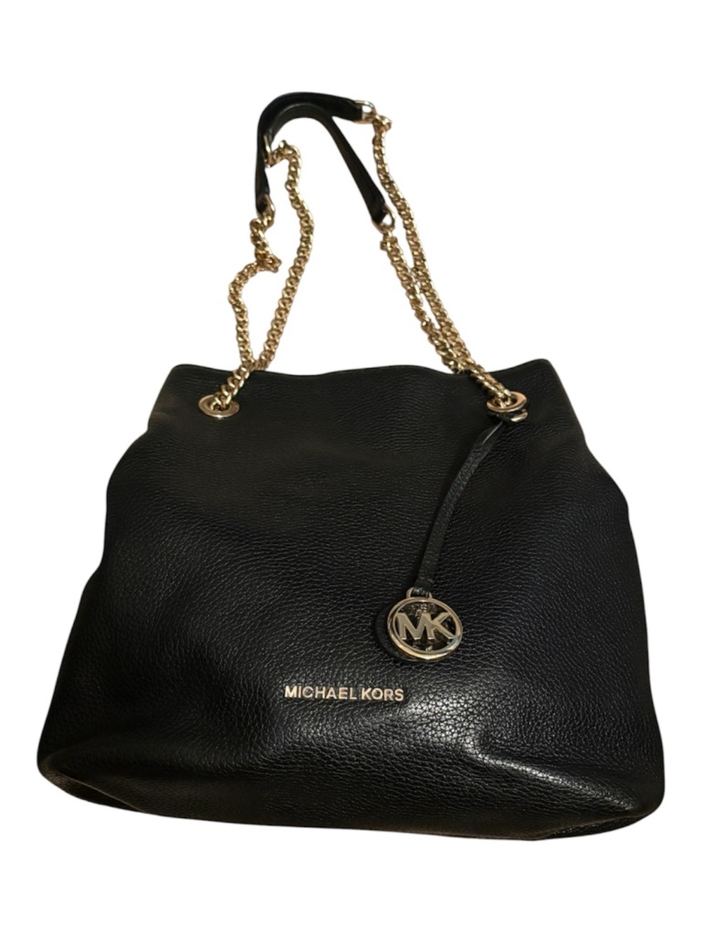 MK Pebble Leather Shoulder Bag